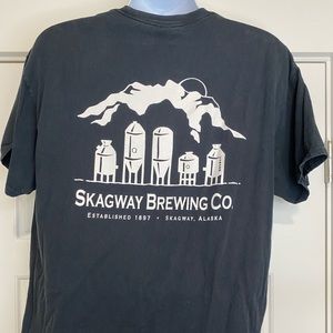 Gilden Ultra Cotton Skagway Brewing Co. XL T-shirt - UNISEX